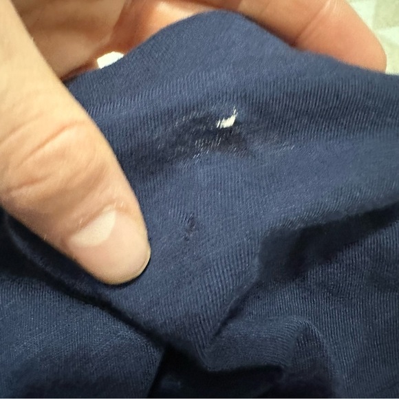 J crew Vintage slub cotton crewneck tee navy - Picture 5 of 6